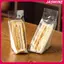 JASMINE 100 Chiếc Bánh Sandwich Bọc Đặc Biệt Dùng Một Lần Dễ Xé Trong Suốt Tam Giác Bánh Nướng Bánh Mì Paaging Túi JASMINE