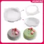 JASMINE 1 Bộ Khuôn Bánh Silicon Tròn Cho Mousses Kem Voan Bánh Nướng Chảo JASMINE