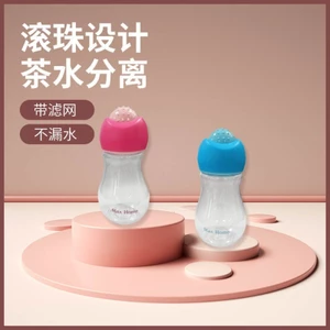 Ngôi Nhà Đẹp ins Cốc Nước Siêu Mini Nhỏ Nhựa Dễ Thương Trẻ Em Bình Nước Di Động Nữ Sinh Tiện Dụng Trà QLVB
