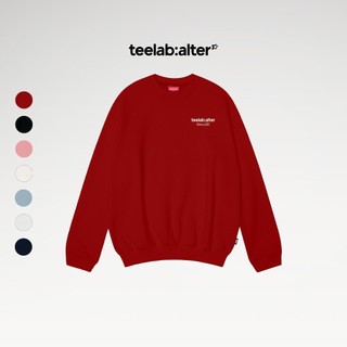 Teelab Alter Semi Faux Fur Fleece Signature Sweater HD096