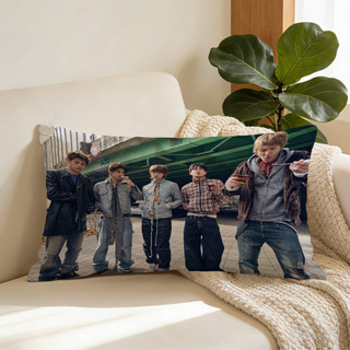 CORTIS GREENGREEN Album Ảnh ‘ BRIDGE ’ Vỏ Gối Polyester In Một Mặt, Vỏ Gối Hình Chữ Nhật, Vỏ Đệm Sofa Gia Đình (Không Bao Gồm Gối)