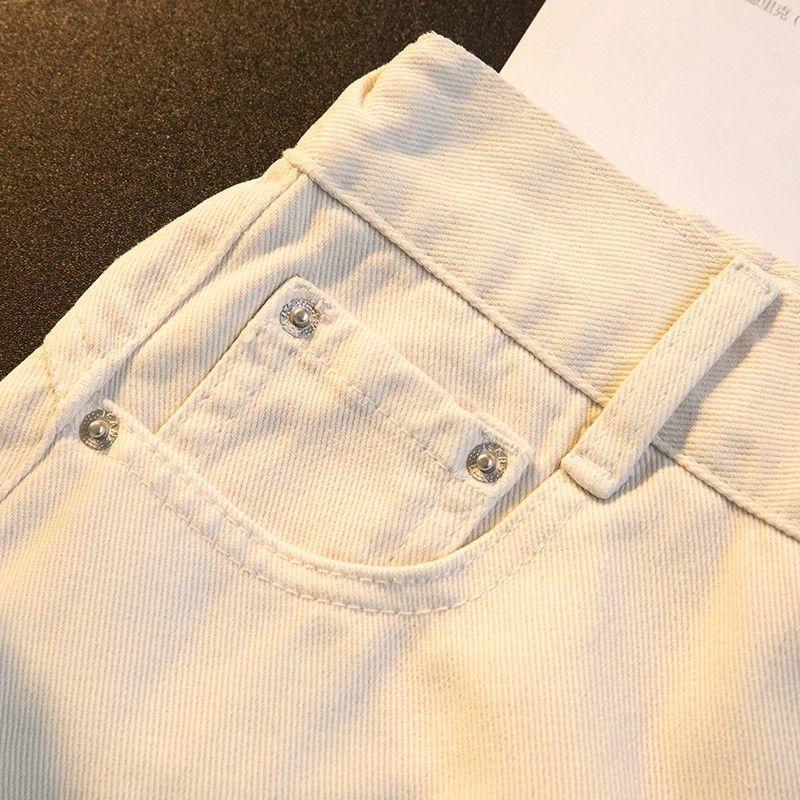 <![Giảm Giá Trong Thời Gian Có Hạn] Quần Short Denim Retro Mới, Thoải Mái Với Ống Rộng và Eo Co Dài Cho Mùa Hè
