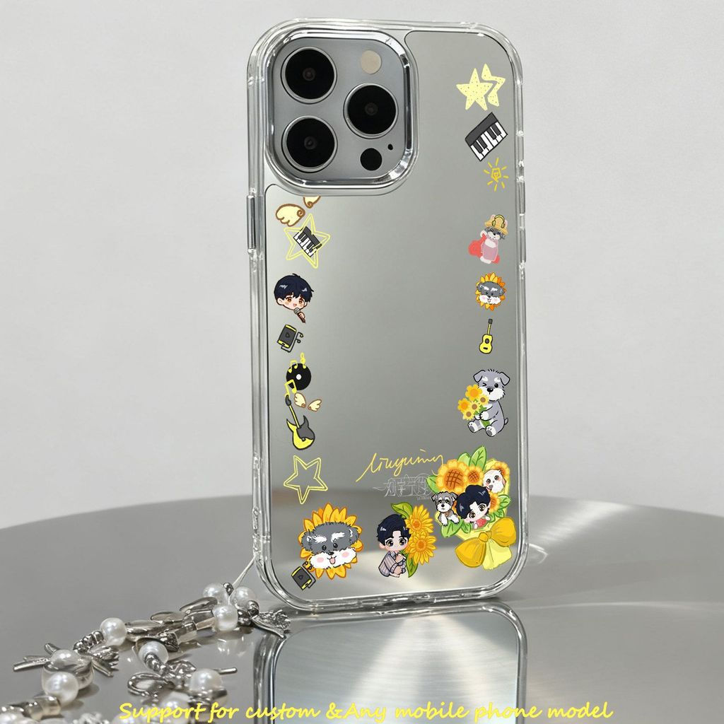 2026 Mới Nhất Liu Yuning Hỗ Trợ Hàng Hóa Ning Xiaokui Gương Điện Thoại Mofan Cùng Phong Cách Cho Iphone 17 16 15 14 Pro Max 13 12 Mini 11 Pro X XS XR 8 7 6 Plus Sự Kiện