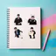 2026 Mới Nhất Zhang Hongming Phim Truyền Hình Ngắn Diễn Viên Đẹp Trai Miếng Dán Tự Dính Ngoại Vi Sổ Tay Notebook Vỏ Điện Thoại Hoạt Động