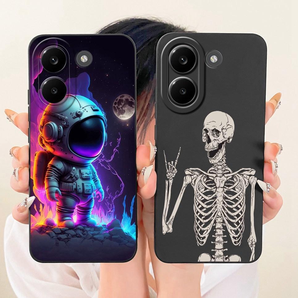 Dành Cho Xiaomi Poco X8 Pro Poco X8 Pro Max Ốp Điện Thoại Hoạt Hình Gấu Trúc Thỏ Phi Hành Gia Mèo Họa Tiết Vỏ Silicon Lỏng