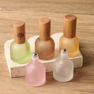 Cappuvini 1 Cái 10ml Chai Con Lăn Thủy Tinh Nước Hoa Cuộn Trên Chai Mini Hộp Đựng Mẫu Chai Trống Du Lịch Đổ Lọ Đẹp