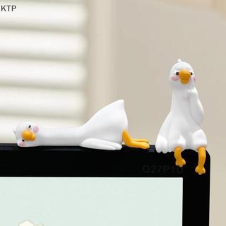 [Ktp] Dễ Thương 3D vịt bức tượng nhỏ nhựa vịt trang trí trang trí cho bàn