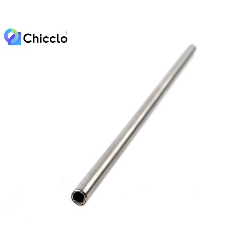 [chiccloset0] Ống mao dẫn bằng thép không gỉ 304 tròn màu bạc 250mm Ống tròn rỗng đẹp