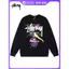 Áo hoodie in logo graffiti cỡ lớn, sẵn hàng