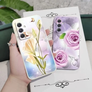 Ốp Điện Thoại Hoa Lạ Mắt Cho Realme 15 Lite Note 80 60X 60 C83 C71 C75 C75X GT7T GT7 Pro Ốp lưng TPU Mềm Chống Sốc