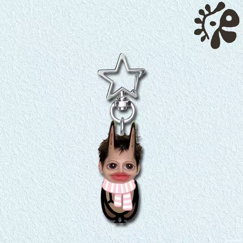 Cortis Cockroach Acrylic Star Buckle Martin Gold Master Training Acrylic Schoolbag Pendant Funny Support