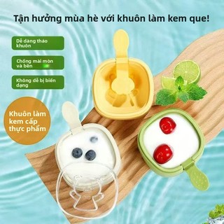 Trang chủ Tự Chế Trẻ Em Khuôn Làm Kem Đông Lạnh Nhanh Có Nắp Popsicle Popsicle Hộp Popsicle Hộ Gia Đình Ký Túc Xá Kem