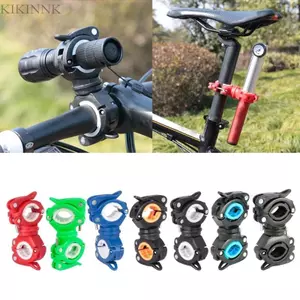 KIKIN 360°Xoay-Bike Đèn Pin Gắn Xe Đạp Gắn Giá Đỡ Đèn Pin