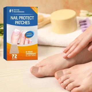 Nail Renewal Patches 72 Pieces Fingernail Patches Professional Toenail Wrap for Fingernail Restoration Pedicure wsdvn