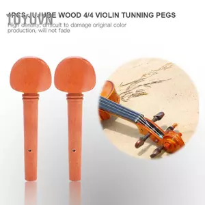 Toyuvn Chốt đàn violin Classic Bộ phận gỗ táo tàu cho