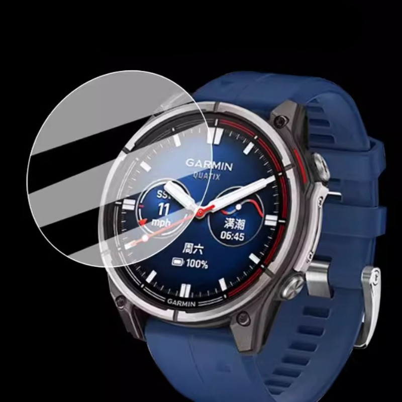 Dành Cho Garmin Quatix 8 Pro 47 / 51MM Kính Cường Lực 9H Cho Đồng Hồ Thông Minh GARMIN quatix8 8Pro Phim Bảo Vệ Chống Thấm Nước Chống Trầy Xước