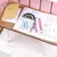 HFTOY Tỉ Lệ 1: 12 Nhà Búp Bê Thu Nhỏ Văn Phòng Phẩm Mini Mô Phỏng Metalpass Model DIY Văn Phòng Phẩm Đồ Trang Trí Cho Phụ Kiện Búp Bê Đồ Chơi ~