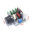 Dimmer AC 220V 2000W chiết áp đèn quạt motor nhỏ-TOOLIX