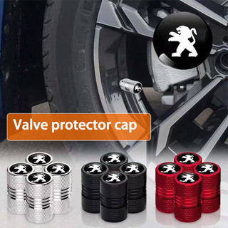 4 Peugeot Xe Van Nắp Thân Vỏ Nhôm Bánh Xe Van Mũ Bụi Lốp Vành Thân Dành Cho Xe Đạp Peugeot 308 206 208 3008 508 408 207 406 405 407 2008 5008 Phụ Kiện