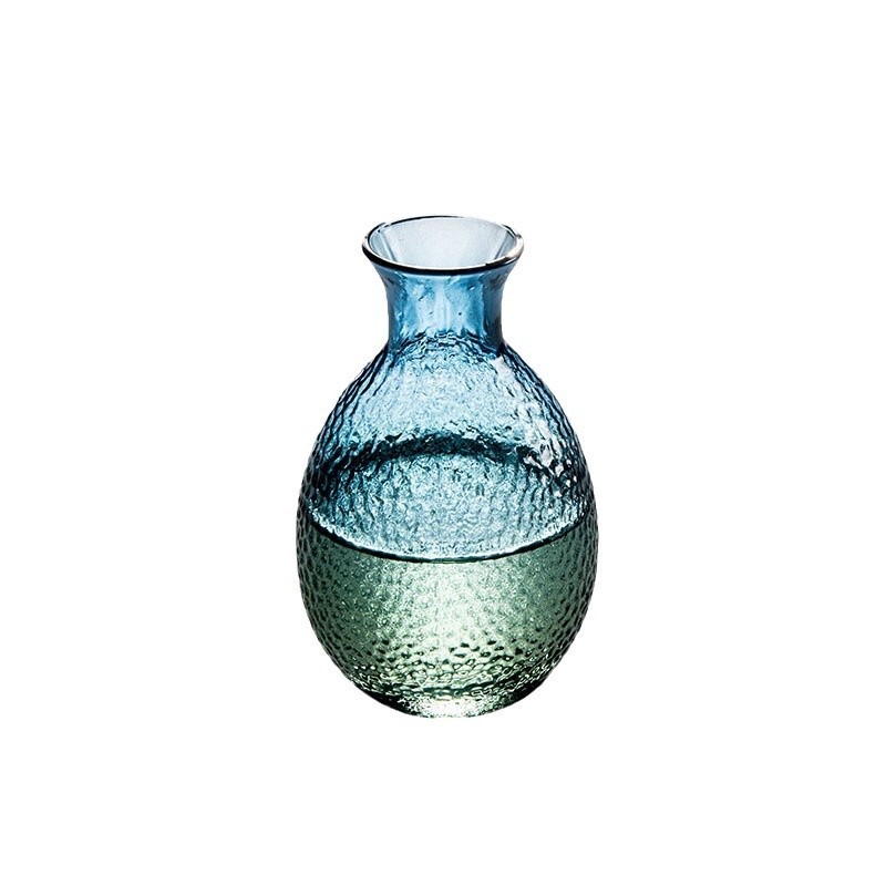 Phong Cách Nhật Bản Thủy Tinh Sake Bộ Đá Hơi Say Rượu Nhỏ Thủy Tinh Cơm Ấm Rượu Sake Bộ Rượu Thủy Tinh