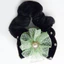 Scrunchie Nhung Đen Thanhtags Nơ Ngọc Trai & Ren - Phụ Kiện Tóc Thanh Lịch