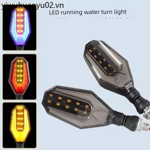 Xe Máy Điện Đa Năng Biến Tín Hiệu Phụ Kiện Sửa Đổi Đèn LED Chạy Nước Xoay Đèn Chạy Tín Hiệu Biến 12V