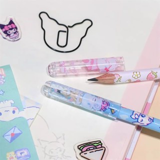 Nắp đậy bút chì Set 6 nắp nhựa dẻo trong suốt, thiết kế nhỏ nhắn dễ thương tiện mang theo, bảo vệ bút khỏi gãy ngòi
