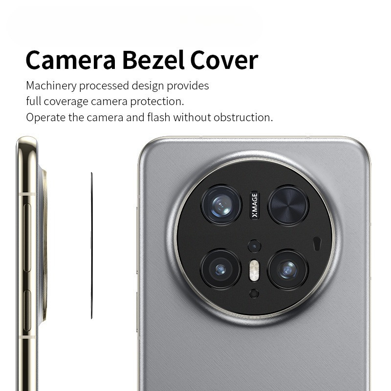 Dành Cho Huawei Mate 80 Pro Max 70 60 Pro Plus X7 X6 X5 Nhôm Kim Loại Bảo Vệ Ống Kính Máy Ảnh 80RS 70Air 70Pro + 70RS 60Pro + 60RS Vỏ Phim Vòng Ống Kính Rỗng