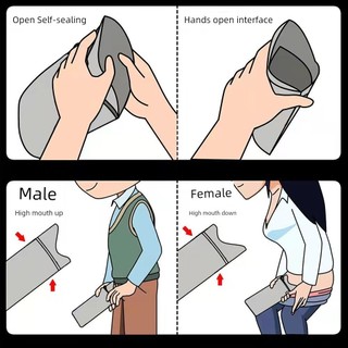 🔥 Bồn tiểu đứng cho bé gái 🔥 Đồ tạo tác đựng nước tiểu cho nữ Bình đựng nước tiểu Dung tích lớn Túi đựng nước tiểu khẩn cấp Bồn cầu di động du lịch ô tô unisex dùng một lần có hàng sẵn Bồn cầu ô tô ☂Xe Ô Tô Dùng Một Lần Khẩn Cấp Túi Nước Tiểu Hiện Vật D