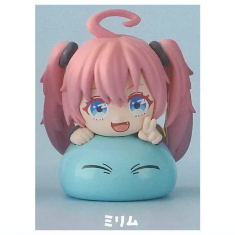 [BTF] Hàng có sẵn Nhật Bản BUSHIROAD Gashapon Tái sinh Slime Phiên bản Q nằm trên Slime Ba chiều BEL5