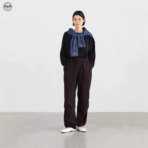 Quần ống rộng phong cách Nhật Bản MUJI - Dáng rộng thoải mái
