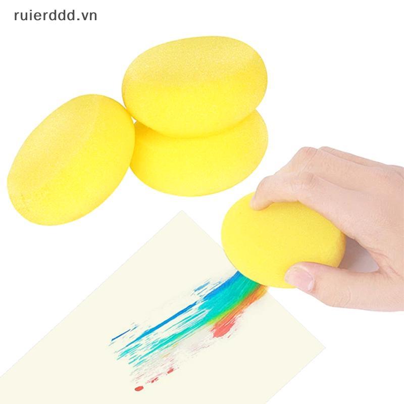 # ruierdd # 10 / 20 Chiếc Bọt Biển Gốm Hình Tròn Ném Bọt Hấp Thụ Nước Gốm Điêu Khắc Đất Sét Bọt Làm Sạch Đất Sét Dụng Cụ Vẽ Tranh.