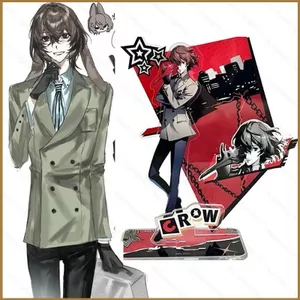 HK1 PERSONA 5 Đứng Tấm Akechi Goro Acrylic Tấm Đứng Ký Anime Để Bàn Trang Trí KH1