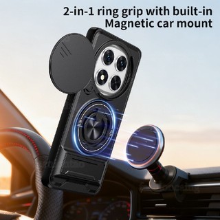 Dành Cho Vỏ Note15 Pro Cho Redmi Note 15 Pro Plus 15Pro + 1 5 Note15Pro + Note15ProPlus 4G 5G Từ Tính Có Giá Đỡ Vỏ Điện Thoại Ống Kính Máy Ảnh Đẩy Ốp Lưng Bảo Vệ Chống Sốc