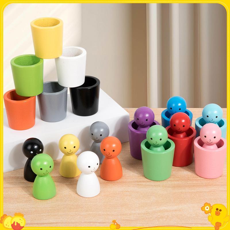 [Gengli] Cốc phân loại màu Đồ chơi cảm giác phân loại, Đồ chơi phân loại màu sắc, Trò chơi phù hợp