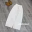 SÉT BỘ CROPTOP TĂM TRƠN NGẮN CO DÃN+ MIX QUẦN DA CÁ TRƠN XÁM TIÊU- quanao94