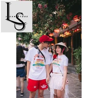 Áo Thun Đà Nẵng Du Lịch Cotton Tay Lỡ Unisex, Áo Phông Việt Nam Nam Nữ, Mùa Hè,Form Rộng Oversize