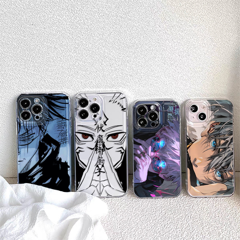 Ốp Lưng Anime Jujutsu Kaisen Gojo Cho VIVO V40 V50 V60 Lite Y20 Y11S Y12S Y21 Y12A Y33T Y33S Y21S Y15S Y15A Y01 Y18 Y17S Y03 Y28S Y28 Vỏ Điện Thoại Hoạt Hình Mềm Trong Suốt
