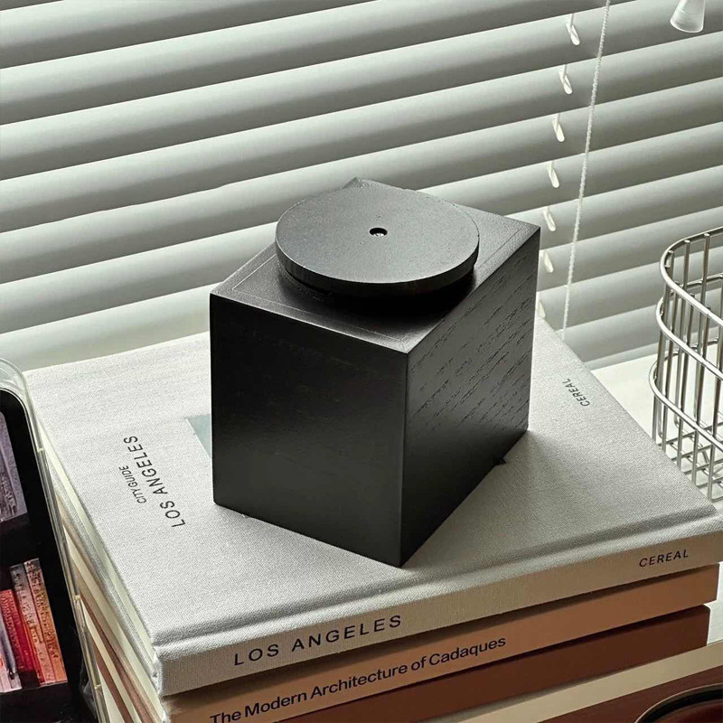 Hộp Đựng Điều Khiển Từ Xa Bằng Gỗ - Xoay 360° Linh Hoạt, Phong Cách Tối Giản, Sắp Xếp Gọn Gàng Phòng Khách
