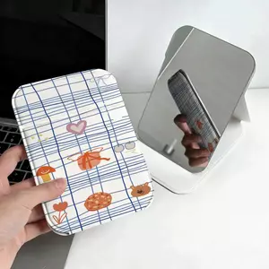 Nấm sọc Gươm gấp trang điểm phong cách Hàn Quốc