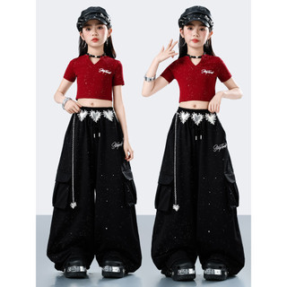 Đồ nhảy hiện đại cho bé gái Bộ tập nhảy cho Quần hiphop bé trai Bộ tập nhảy cho Croptop Đồ nhảy hiphop Đồ tập nhảy cho bé Đồ cảnh sác cho Đồ cá tính cho bé gái Quần áo hiphop