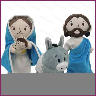 YT4 Q Phiên Bản Chúa Giêsu Maria Dễ Thương Foal Sang Trọng Búp Bê Colt Đồ Chơi Nhồi Bông Cho Trẻ Em Quà Tặng Trang Trí Nhà Đồ Chơi Giáo Dục Cho Bé