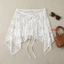 DARON Ren Không Đều Underskirt Slips, Trong Suốt Cao Cấp An Toàn Váy Petticoat, Dạo Phố Hoa Ren Lưới Underskirt Slips Dress Mùa Hè