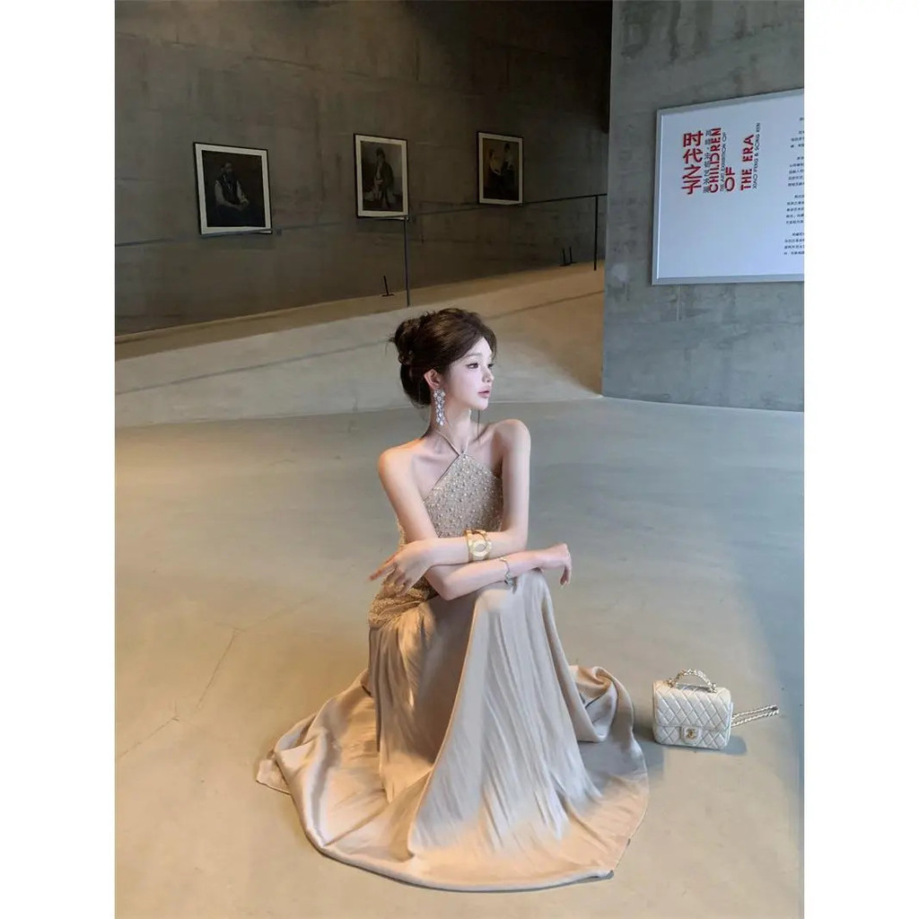 Váy nữ Pháp chất liệu ren satin cao cấp - Chính hãng và sẵn sàng giao hàng