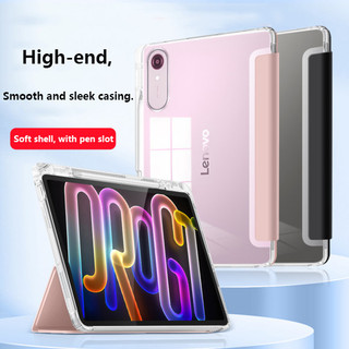 Ốp Lưng Khe Cắm Bút Trong Suốt Cho Lenovo Xiaoxin Pad Pro GT13 2026 Idea Tab Pro Gen 2 13 2026 Xiaoxin Pad Pro13 Plus 12.1 K12 Pro 12.7 Tab P12 12.7 Vỏ Bảo Vệ