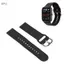 Apill Đồng hồ thông minh Smartwatch Điều chỉnh miễn phí Dây đeo đồng hồ silicon thân thiện với da chống mất Mềm mại cho Amazfit Bip U đen