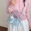 Phong Cách Hàn Quốc Tất Cả Trận Đấu Túi Tote Mini Phong Cách Mới Đeo Vai Túi Niche Thường Ngày Đi Lại Túi Xách Nữ Phong Cách Nhẹ Nhàng Túi Xô
