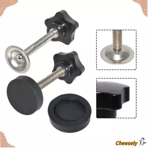 Núm tay hình ngôi sao CHEESELY, Đai ốc thắt chặt tay bằng thép không gỉ 304 Kẹp núm vặn, Tay cầm năm sao chắc chắn M8x60mm Tấm áp lực siết tay Núm dụng cụ cầm tay Phụ kiện