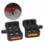 Bàn đạp điện Jfory bề mặt phẳng rộng, chống trượt và có phản quang