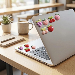 Sticker chữ cái resin 3D, phụ kiện trang trí DIY, dán laptop, mũ bảo hiểm, ly nước, thẻ học tập cho trẻ em